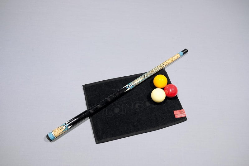 Longoni Billiard Towel Total Black - for Hands and Shaft - 100% Cotton - 40 x 25 cm - 16"x10" - Image 5